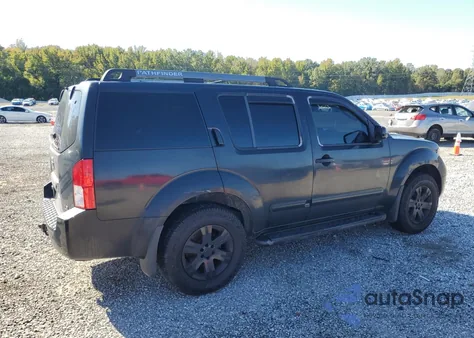 2005 Nissan Pathfinder Le из США, поврежденный, VIN 5N1AR18WX5C715037